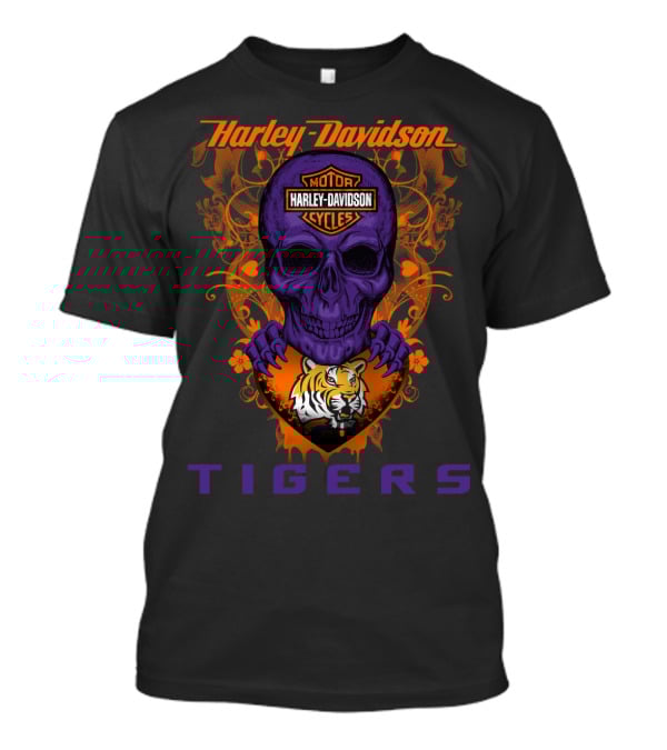 Harley Davidson Motor Ls Tigers T-Shirt