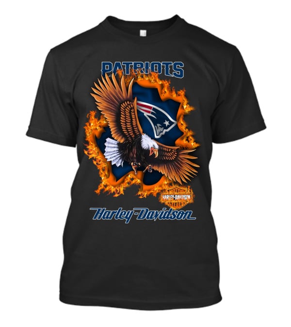 Patriots Harley Davidson New England Patriots T-Shirt