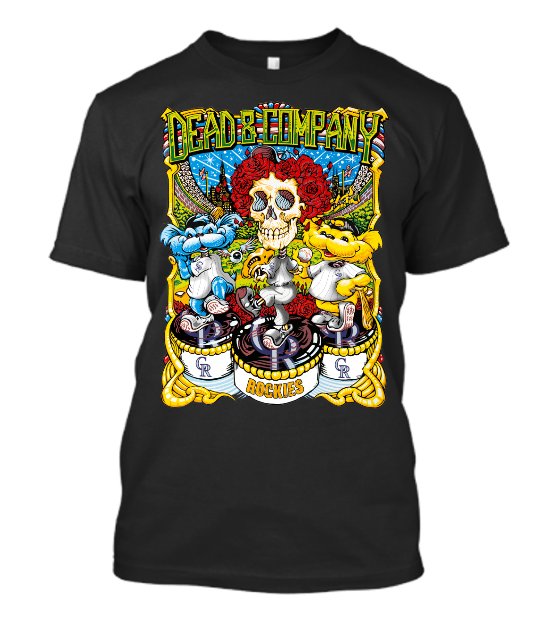 Dead & Company Rockies Cr Logo Collaboration T-Shirt