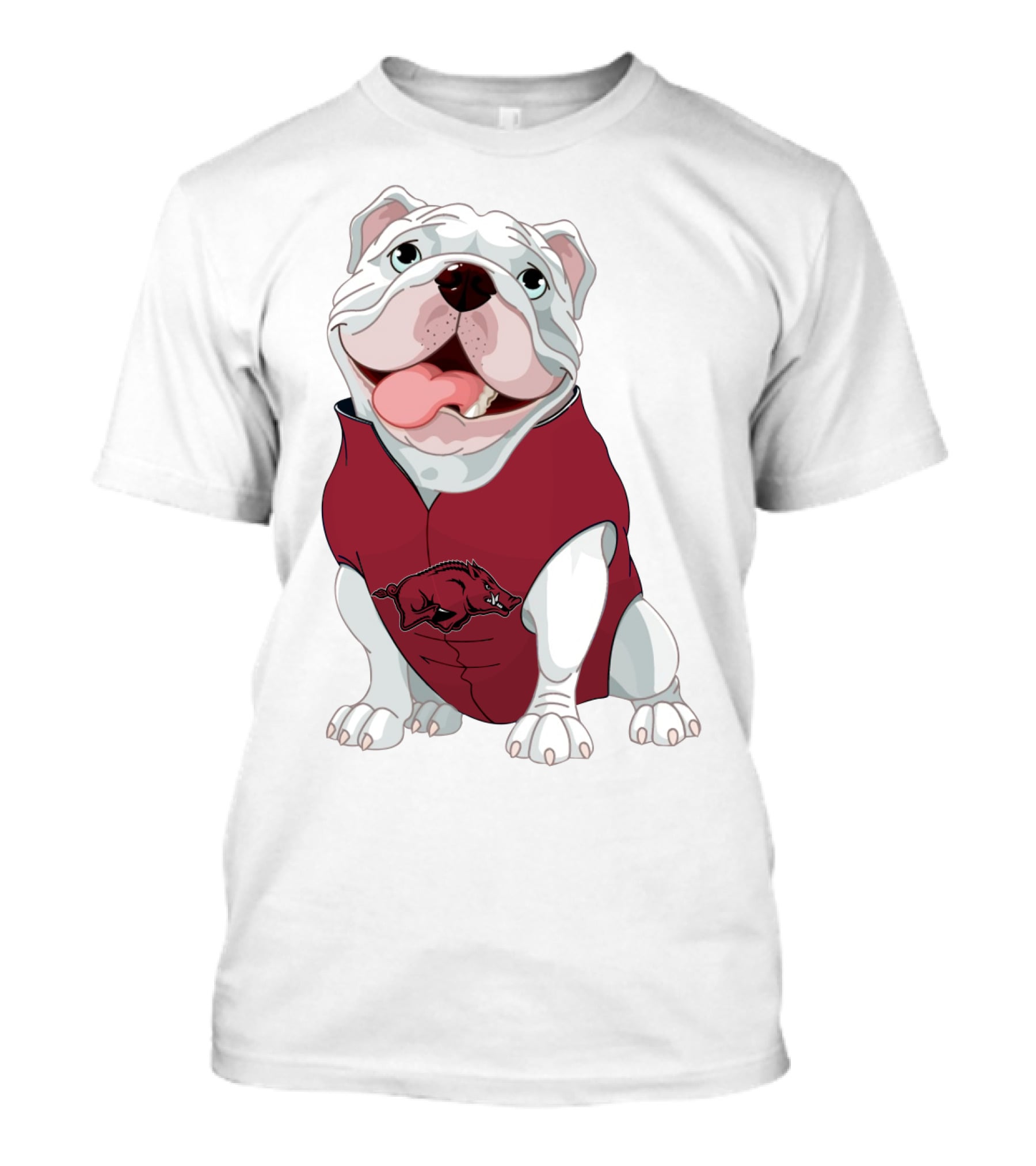 Arkansas Razorbacks Bulldog T-Shirt