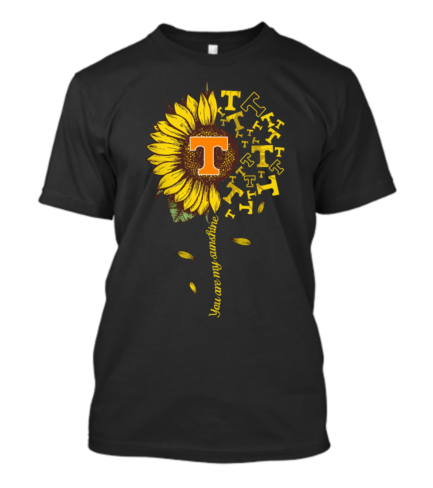 Tennessee Volunteers You Are My Sunshine Sunflower T-Shirt