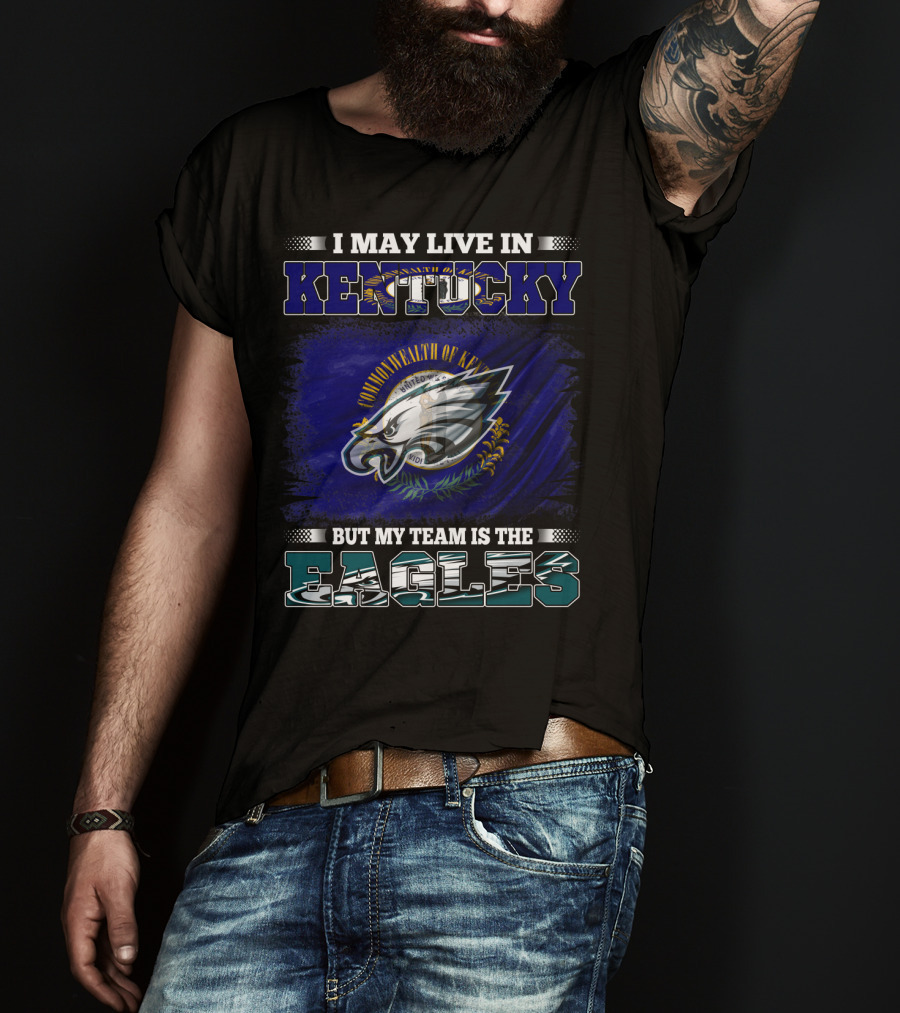 Kentucky Pride Philadelphia Eagles Fan Loyalty T-Shirt