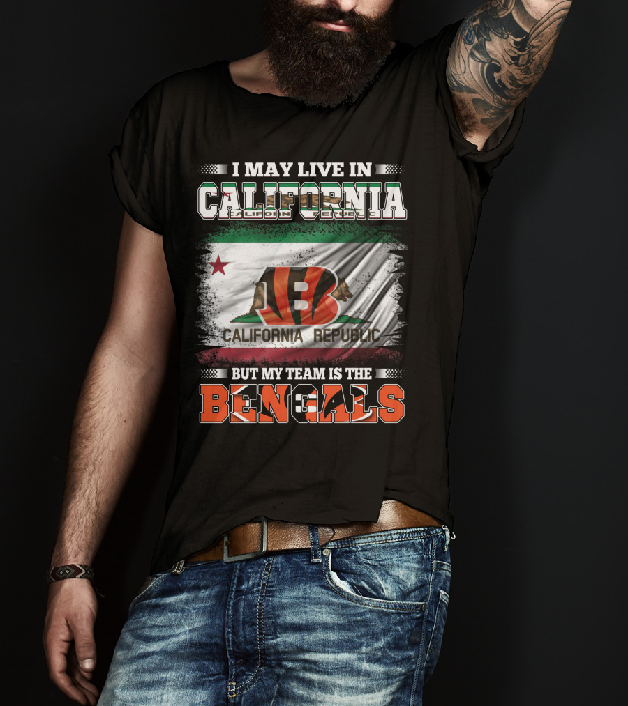 California Republic Bengals Team Loyalty Fan T-Shirt