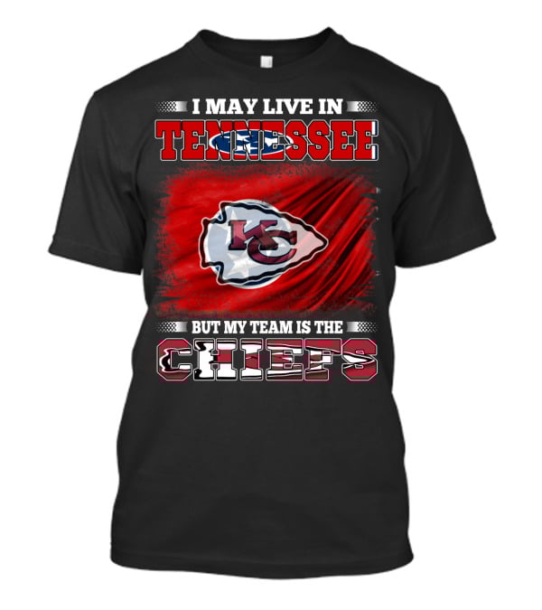 Tennessee Fan With Kansas City Chiefs Loyalty T-Shirt