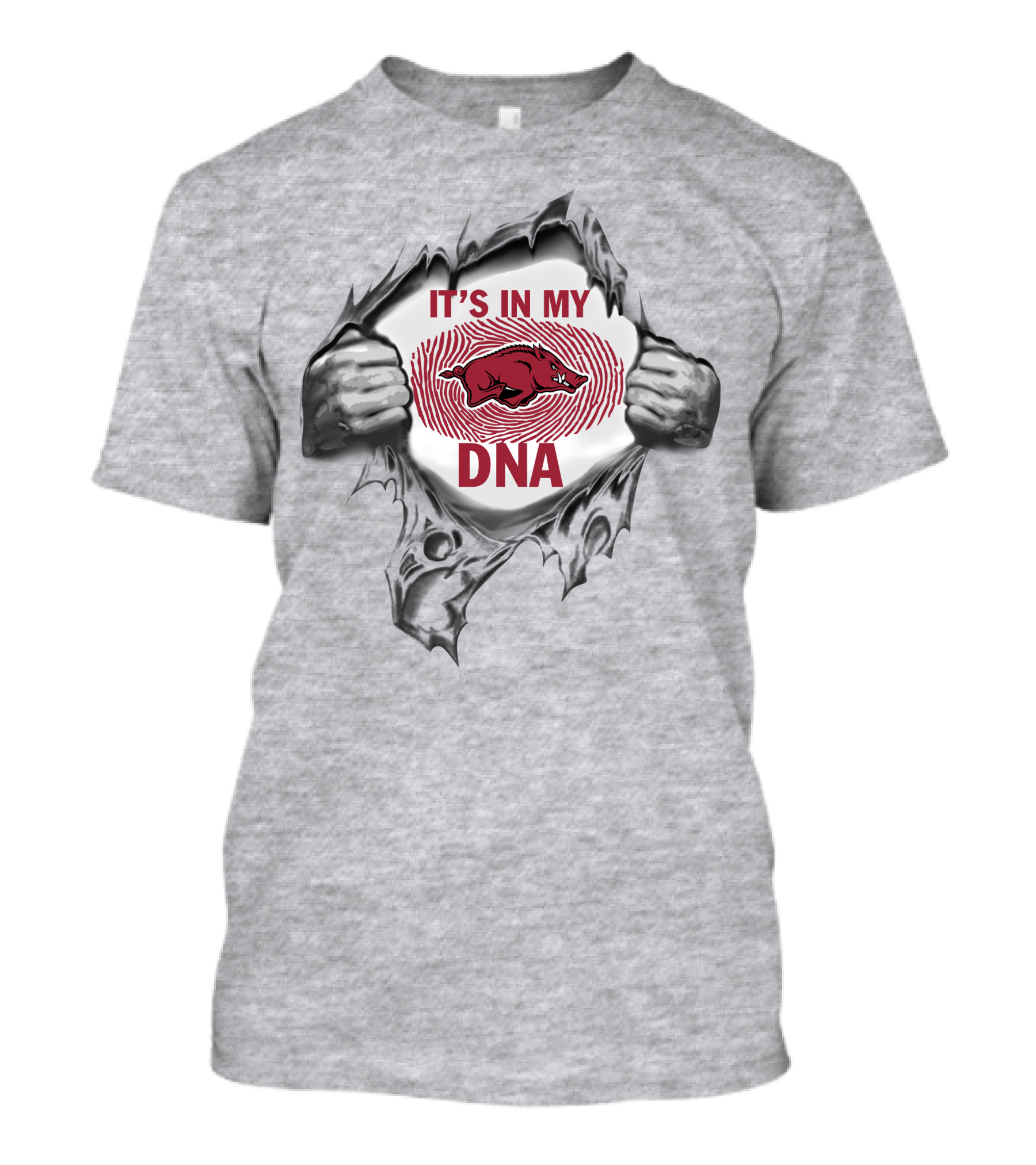It's In My Dna Arkansas Razorbacks T-Shirt