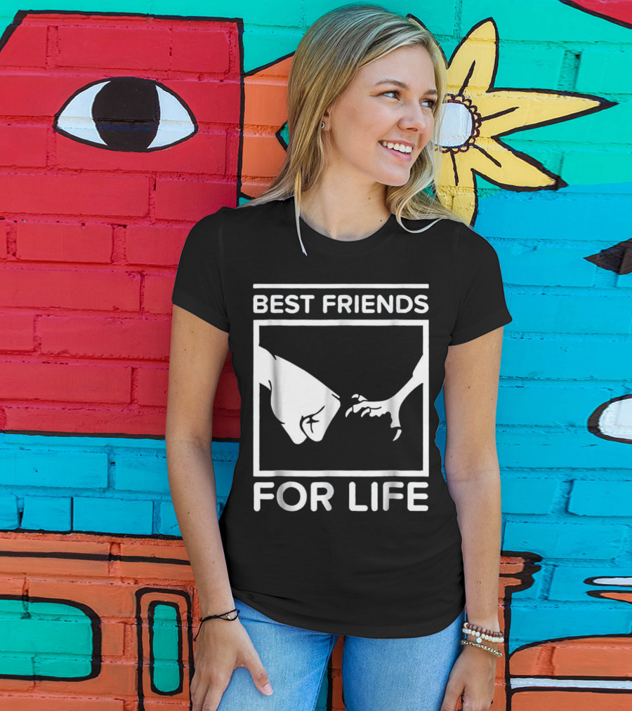 Best Friends For Life Bird Fist Bump T-Shirt