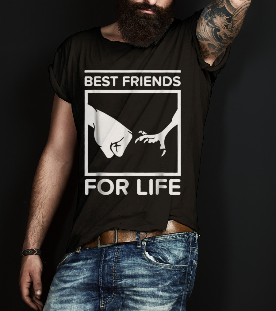 Best Friends For Life Bird Fist Bump T-Shirt