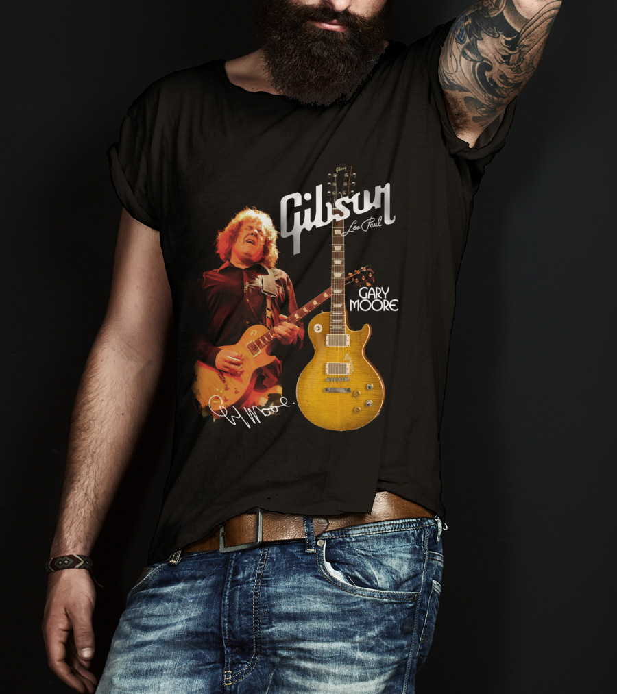 Gary Moore Gibson Les Paul Guitar Signature Series T-Shirt