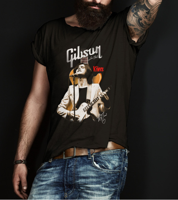 Gibson Les Paul The Kinks Guitarist Signature T-Shirt