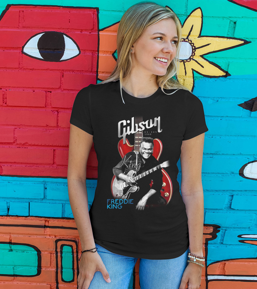 Gibson ES-345 1960 Freddie King Guitar T-Shirt