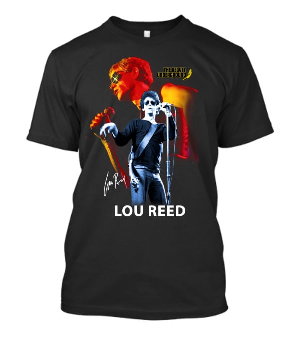 Lou Reed Velvet Underground Iconic Performance T-Shirt
