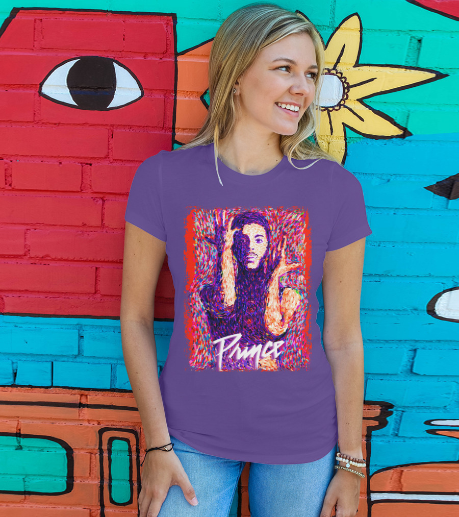 Prince Psychedelic Portrait T-Shirt