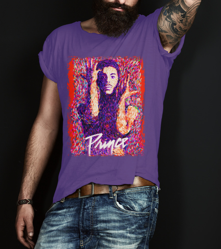 Prince Psychedelic Portrait T-Shirt