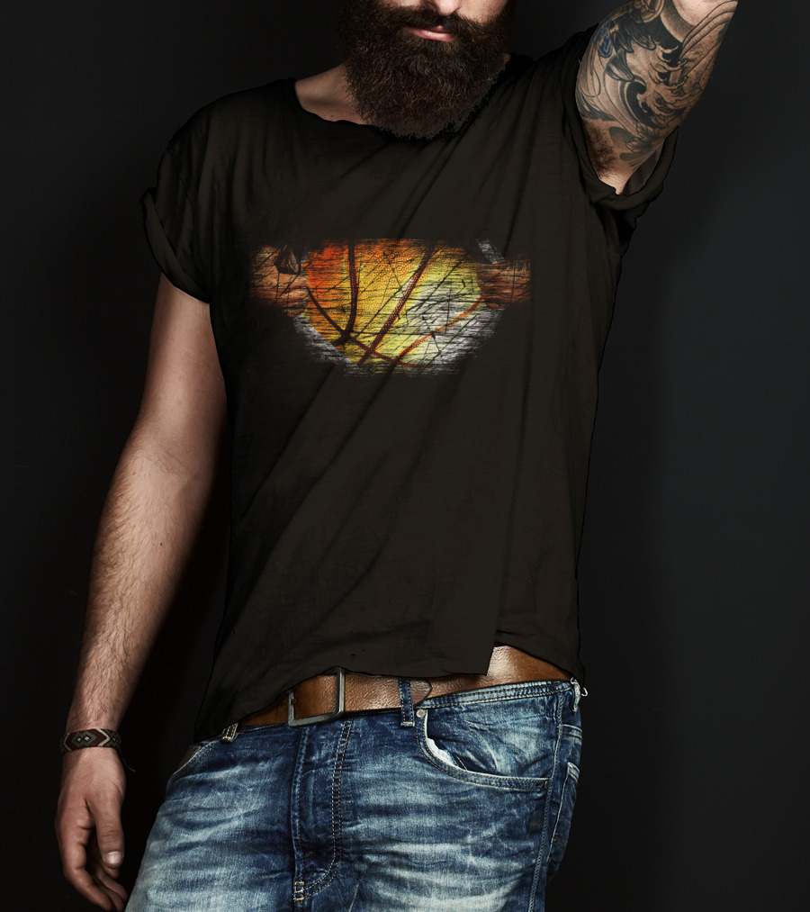 Basketball Player Heart In Me T-Shirt
