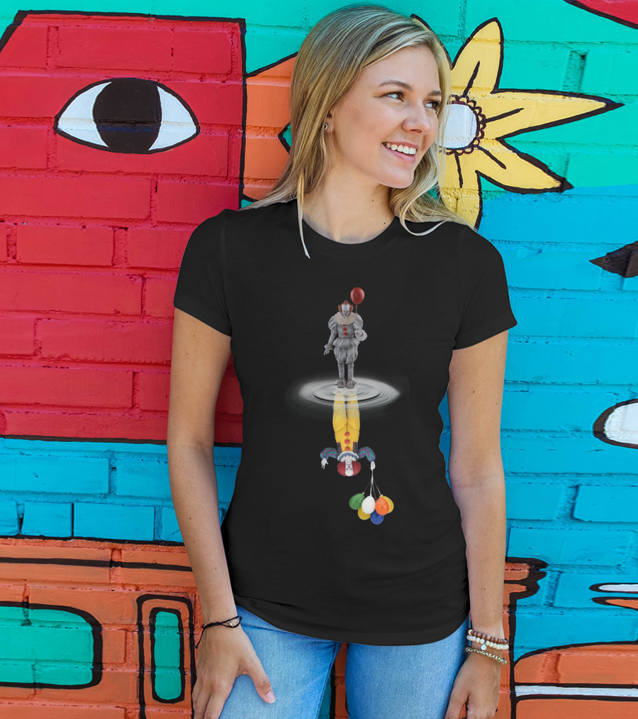 Stephen King's IT Pennywise Dual Reflection Balloons T-Shirt