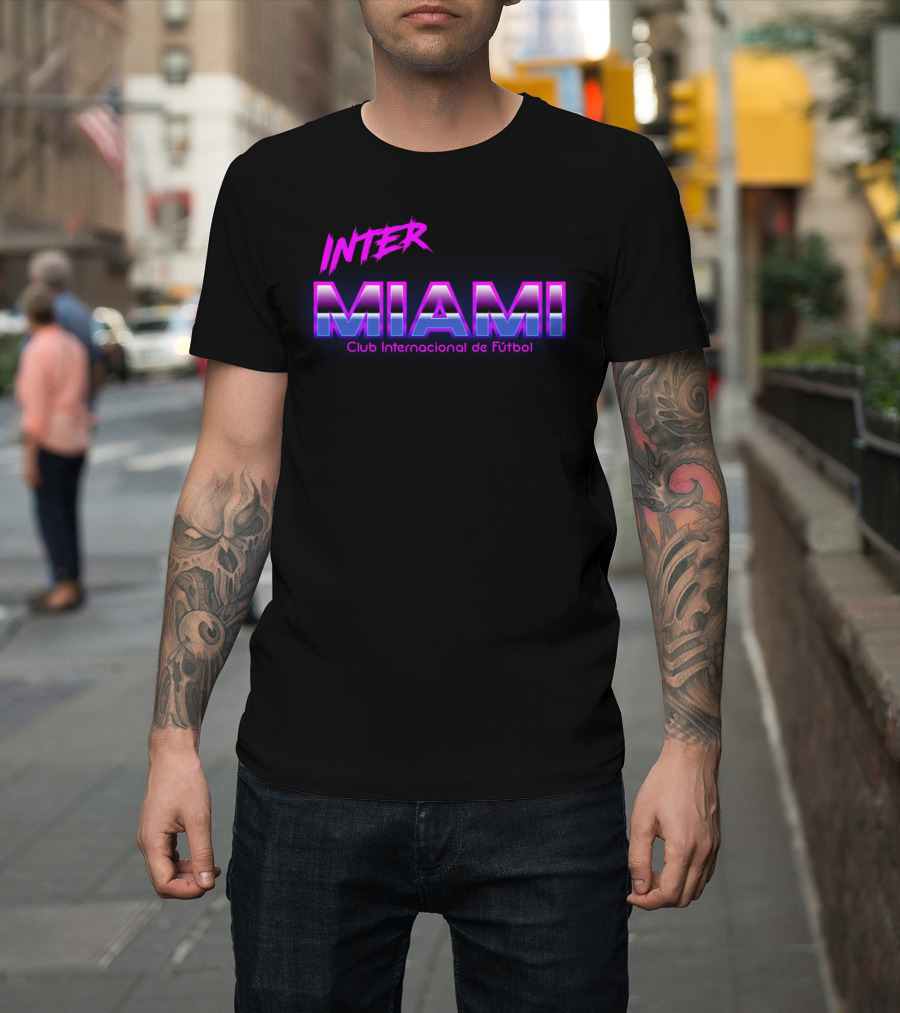 Inter Miami Club Internacional de Fútbol Soccer Jersey Fan T-Shirt