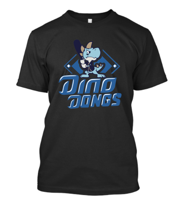 Nc Dinos Dino Dongs Baseball Cartoon T-Shirt