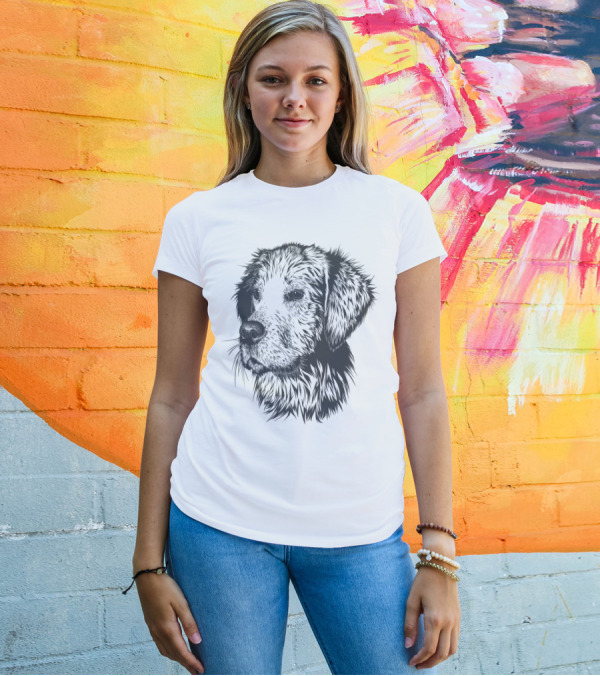 Anjing Bingung Tidak Ada Yang Mau Membeli Confused Dog T-Shirt