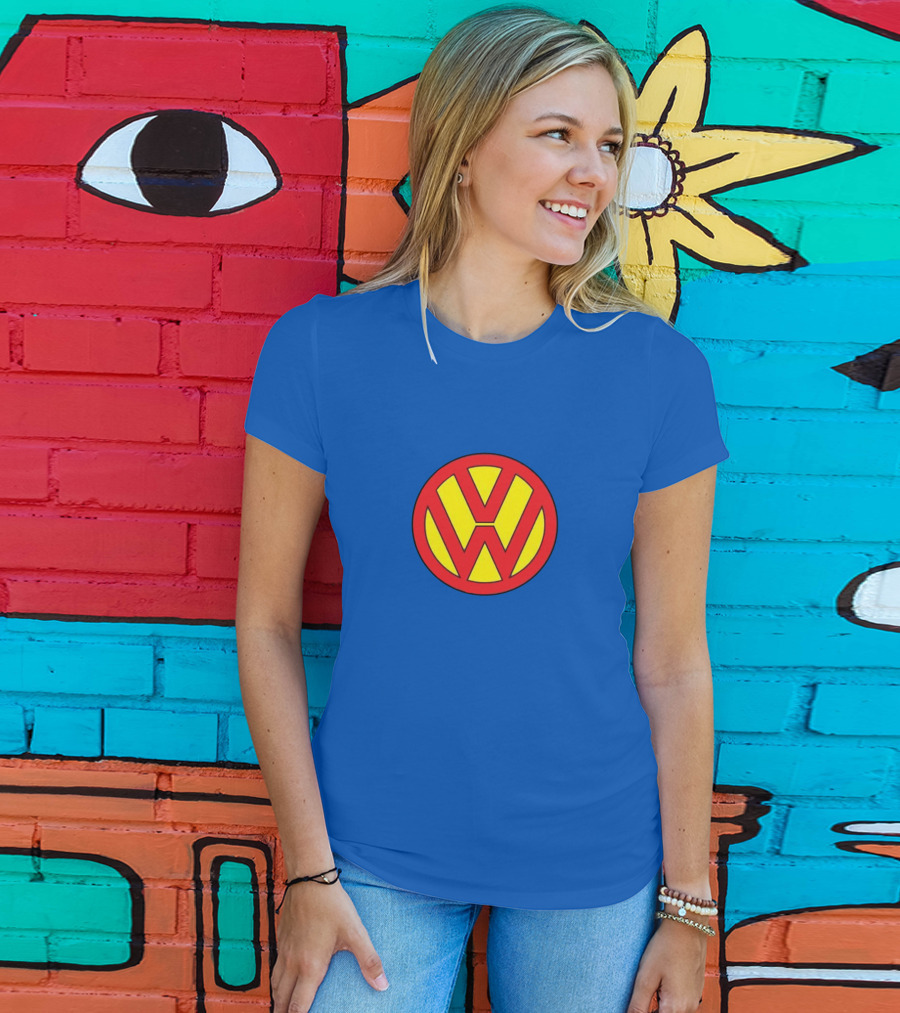 VW Superman Logo Mashup T-Shirt
