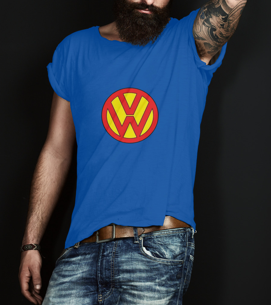VW Superman Logo Mashup T-Shirt