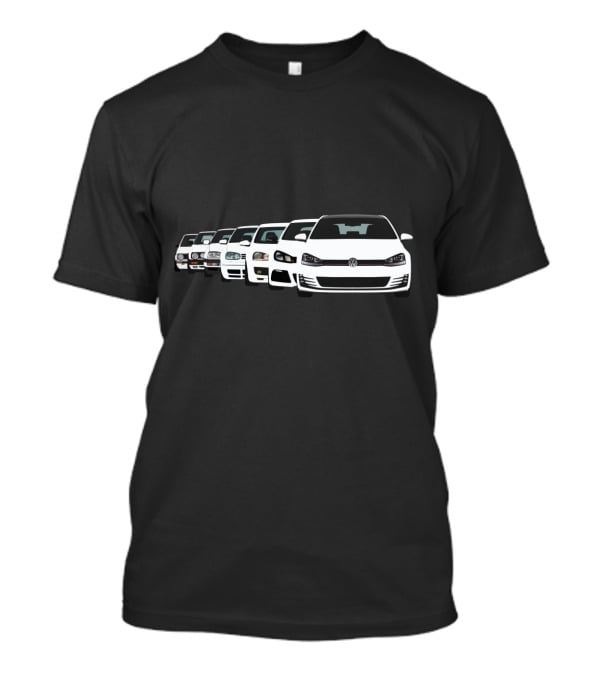 Volkswagen Golf Generations T-Shirt