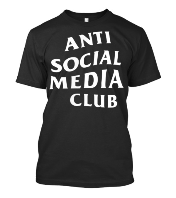 ANTI SOCIAL MEDIA CLUB Human Interaction Resistance Society T-Shirt