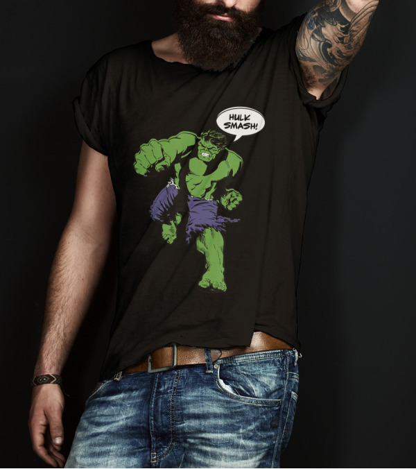 Marvel Comics Incredible Hulk Smash T-Shirt