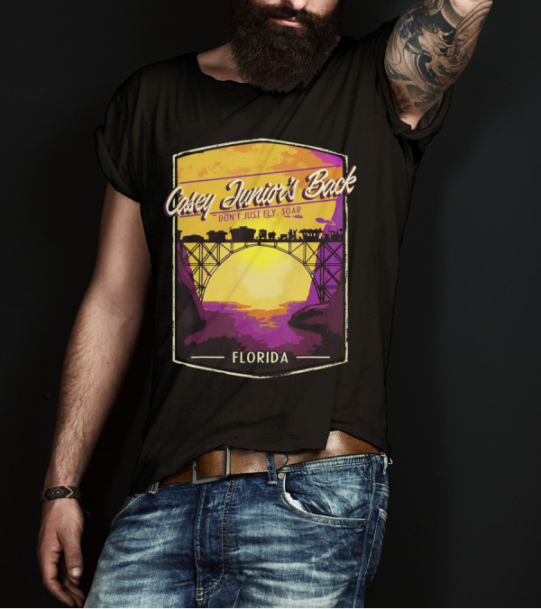 Casey Junior's Back Don't Just Fly Soar Florida T-Shirt