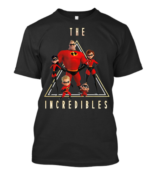 The Incredibles Family Classic Shot Pixar Disney T-Shirt