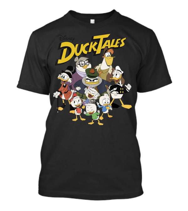 Disney DuckTales Character Group Illustration K7 T-Shirt