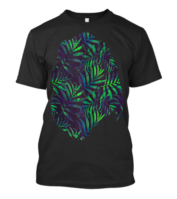 Disney Lion King Mufasa Tropical Leaf T-Shirt
