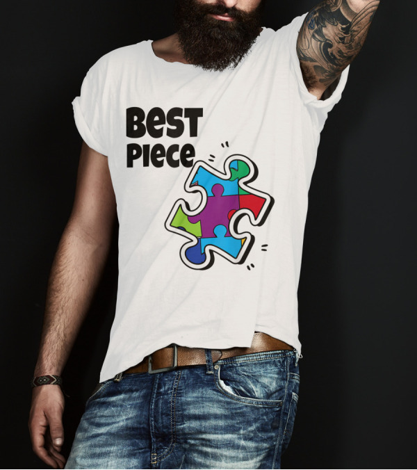 Best Piece Puzzle Autism Awareness Family T-Shirt