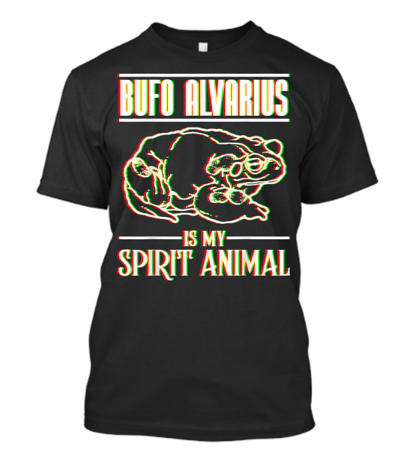 Bufo Alvarius Is My Spirit Animal Psychedelic Retro Toad T-Shirt