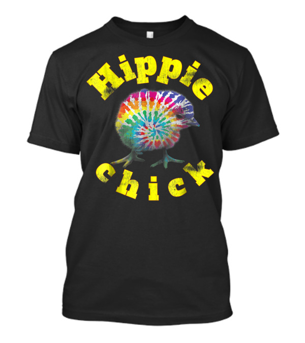 Hippie Chick Festival Vibe Tie Dye Chick T-Shirt