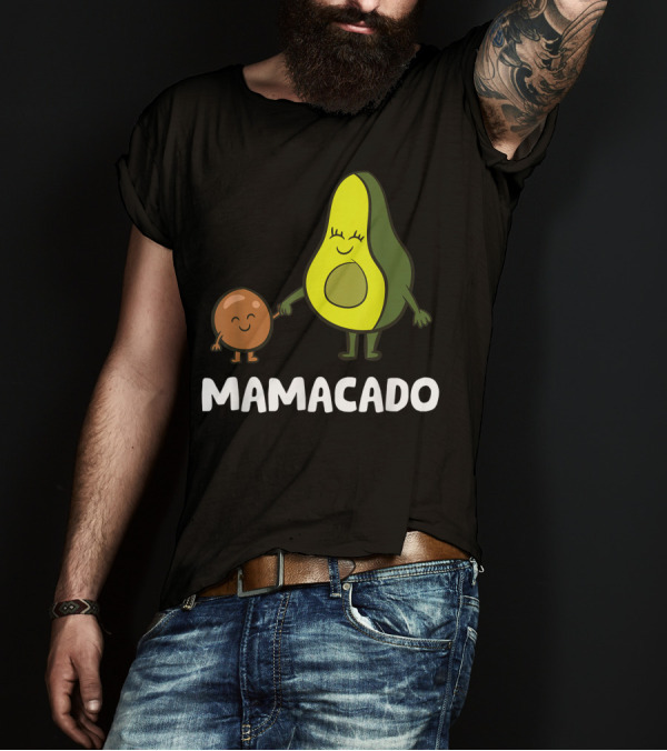 Mamacado Avocado Mama Avocado Mom Seed Duo T-Shirt
