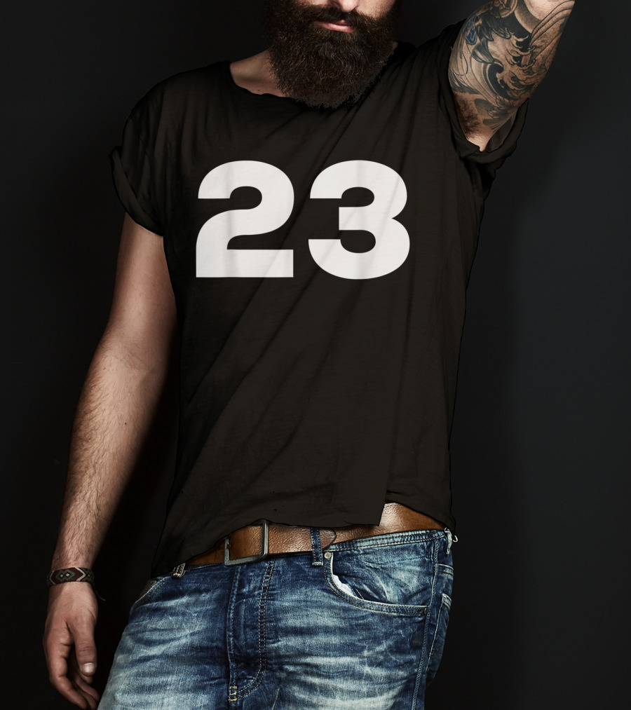 Number 23 Jersey Sport Team T-Shirt