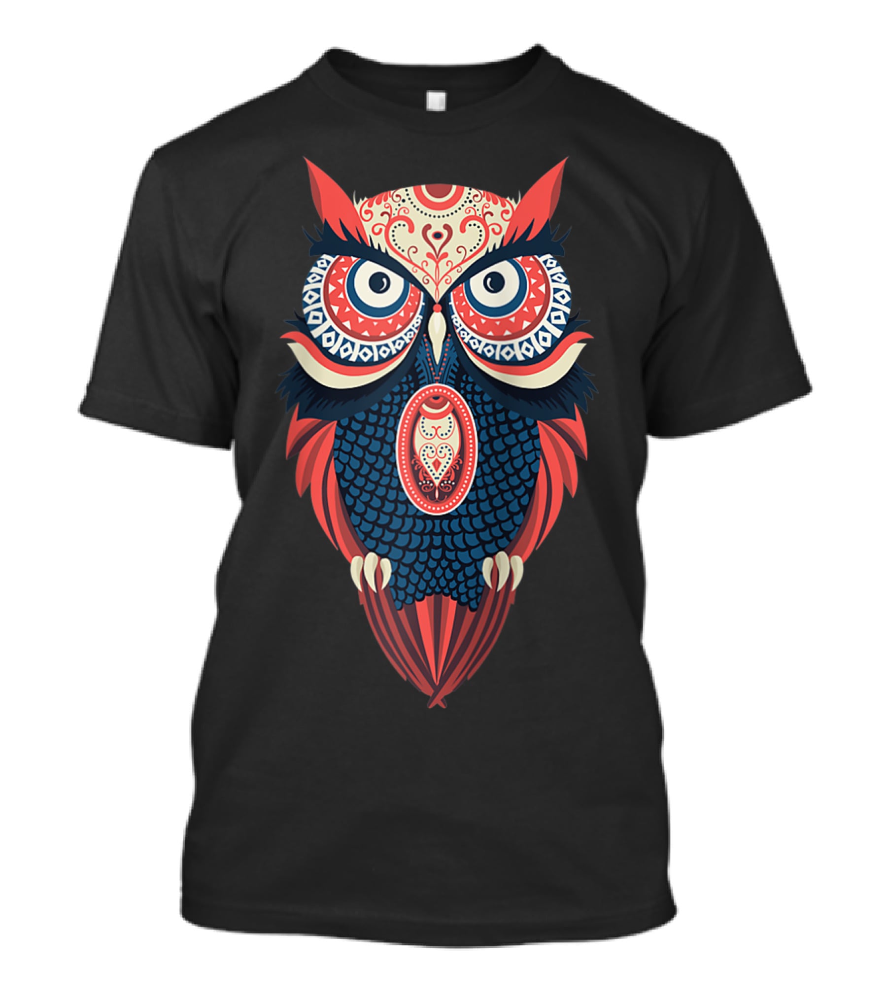 Spirit Animal Owl Folk T-Shirt