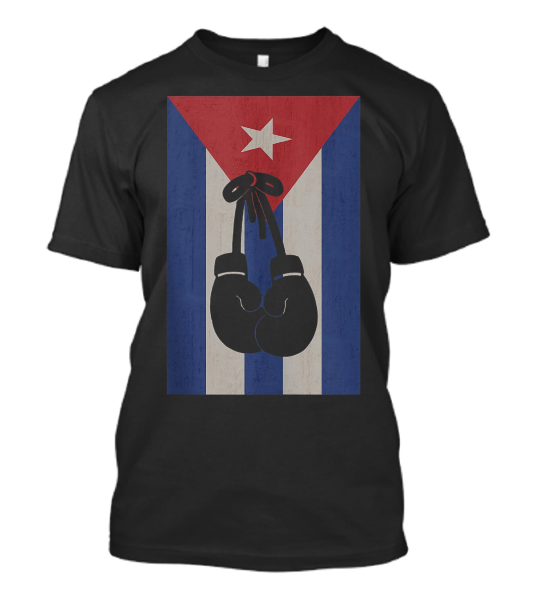 Boxers Cuban Flag Cuba Boxing Gloves Muay Thai Fighter Cuban Flag Boxing Gloves T-Shirt