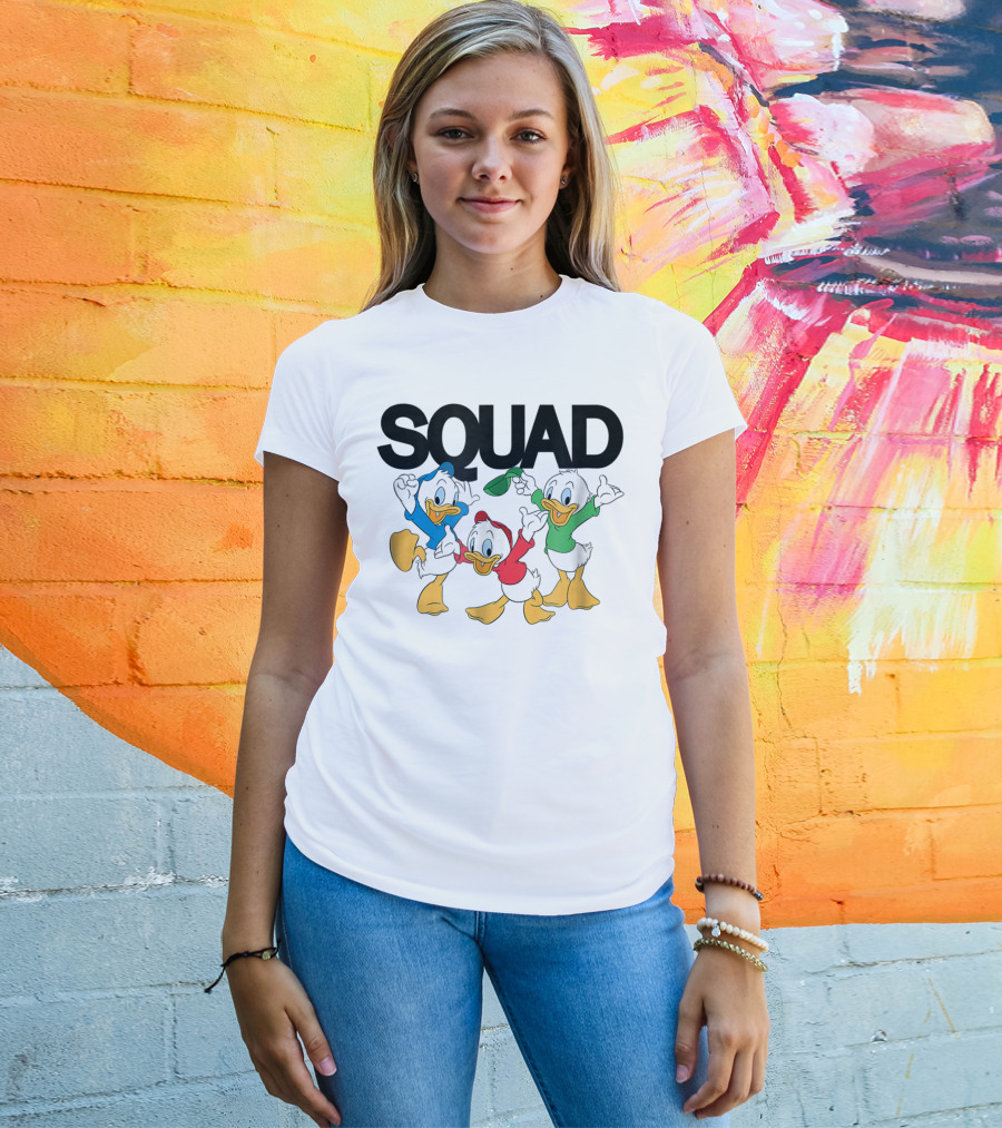SQUAD Disney Donald Duck's Nephews Huey Dewey Louie T-Shirt