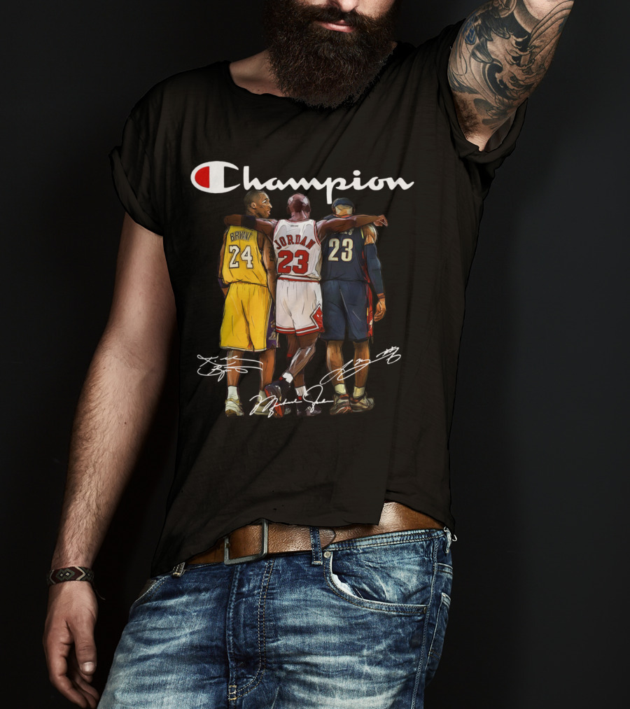 Champion Basketball Bryant Jordan 23 24 23 T-Shirt