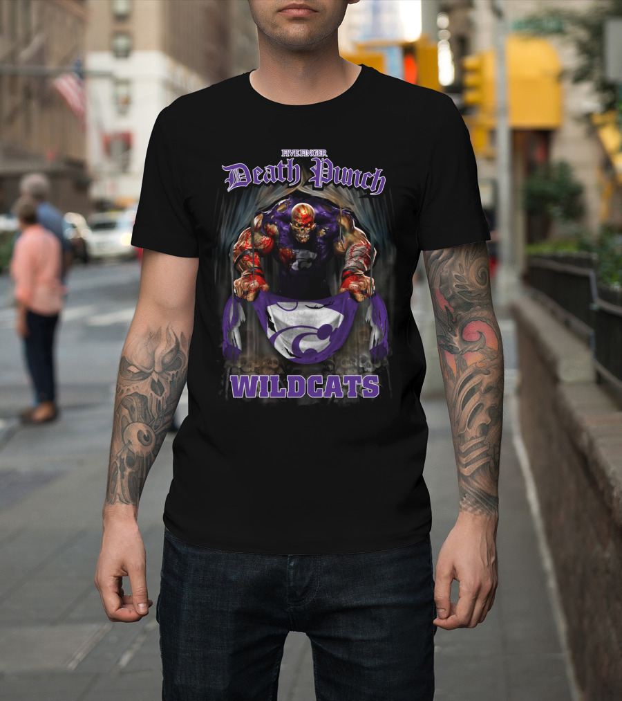 Five Finger Death Punch Wildcats Kansas State T-Shirt