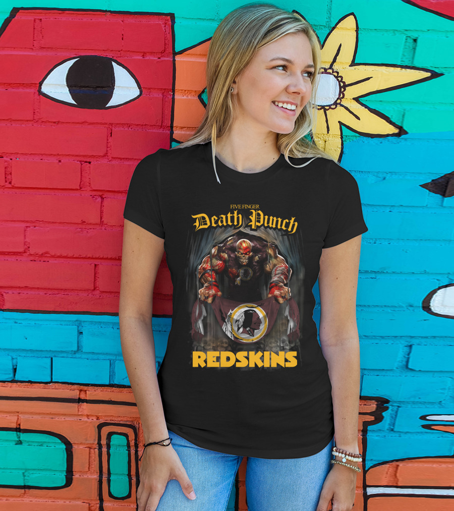 Five Finger Death Punch Redskins T-Shirt