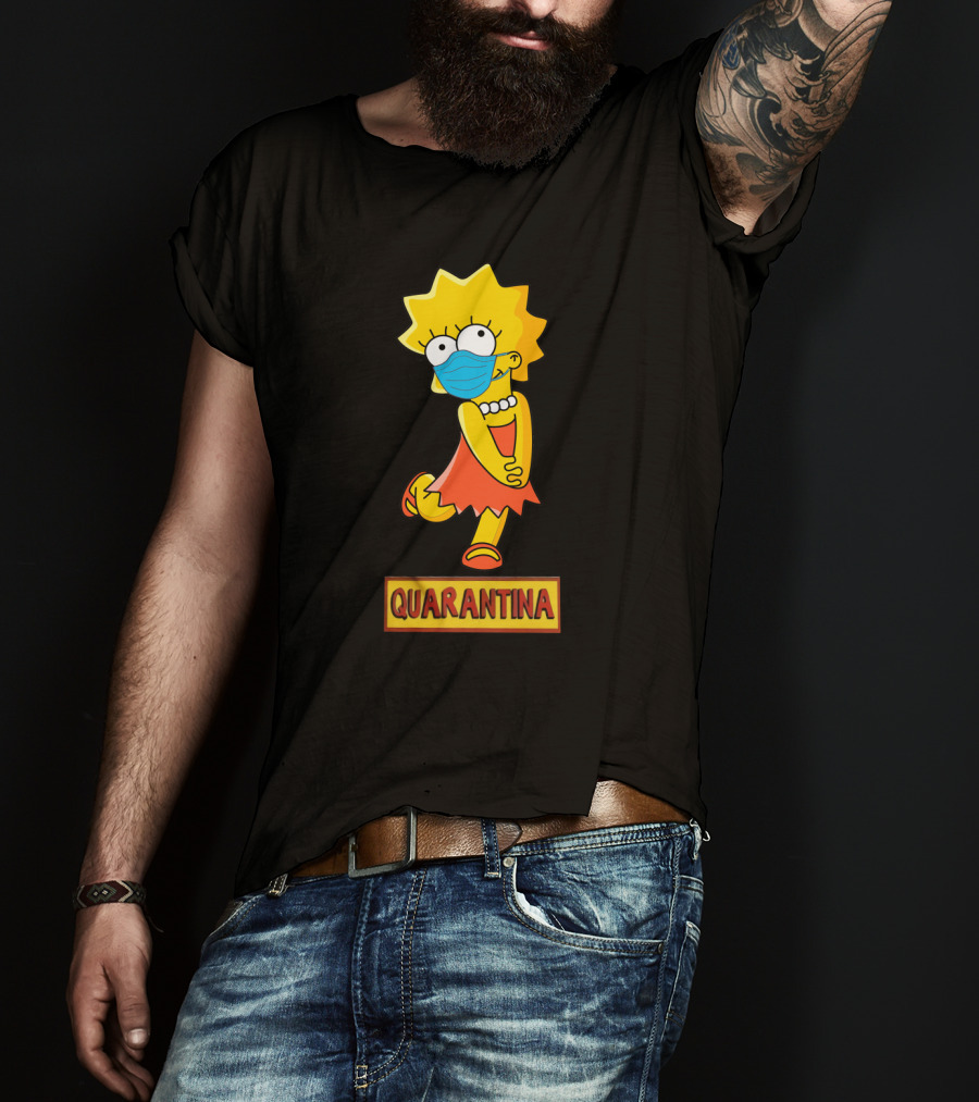 Ds The Simpsons Quarantina T-Shirt
