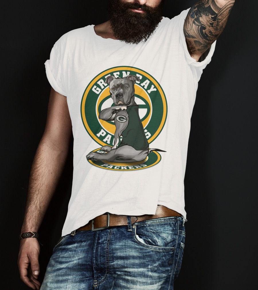 Green Bay Packers Pitbull T-Shirt