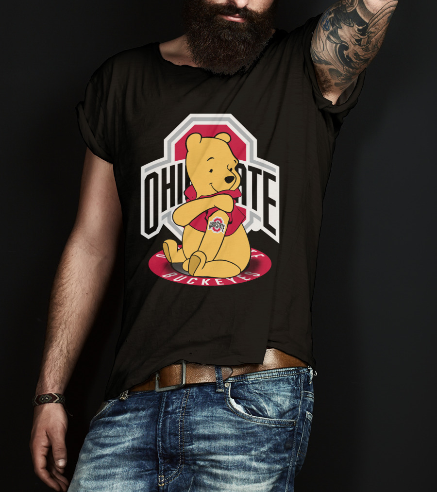 Ohio State Pooh Bear Buckeyes T-Shirt