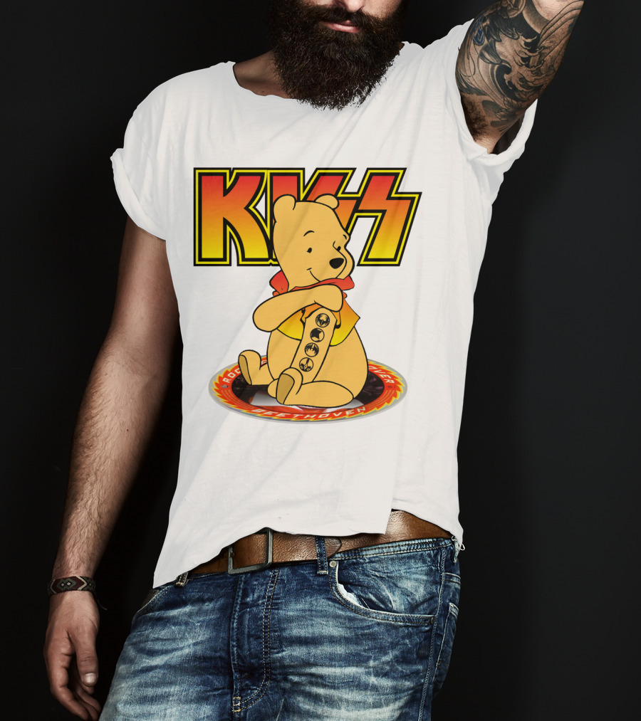 KISS Pooh Beethoven Band T-Shirt