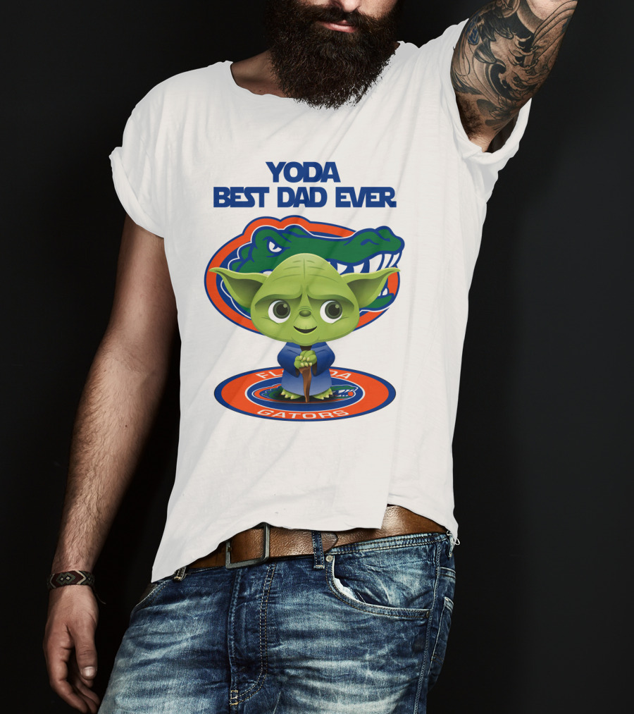 Yoda Best Dad Ever Florida Gators T-Shirt