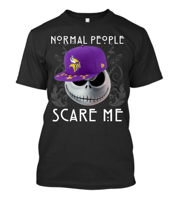 Normal People Scare ME Jack Vikings T-Shirt
