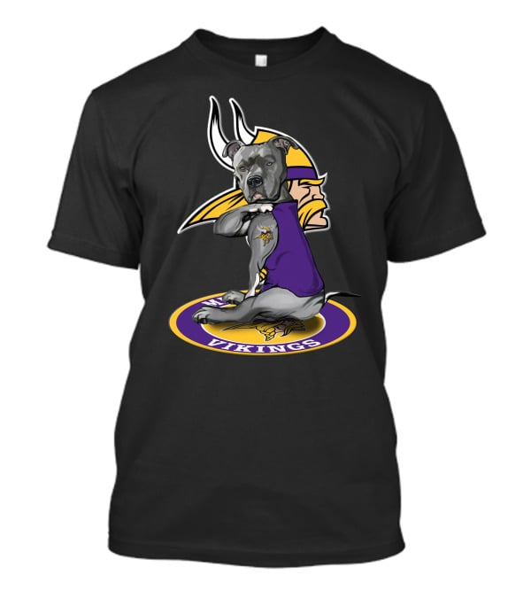18 Minnesota Vikings Dog Fan Iconic T-Shirt