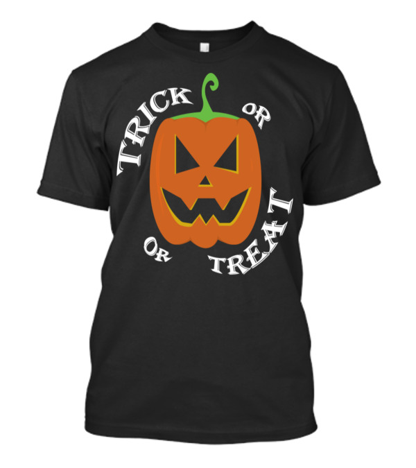 Trick Or Treat Pumpkin Jack O'Lantern Halloween T-Shirt